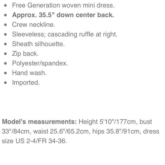 Free Generation Ruffled Sheath Dress - Picture 6 of 6